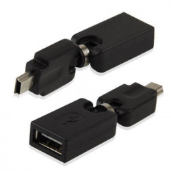 USB 2.0 AF naar mini 5p 360 graden draaibaar