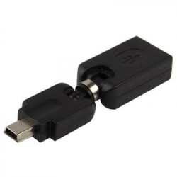 USB 2.0 AF naar mini 5p 360 graden draaibaar