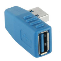 USB 3.0 90 graden A Male to A Female Adapter USB 3.0 90 graden A Male to A Female Adapter