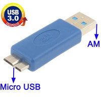USB 3.0 A Male to Micro-USB Adapter USB 3.0 A Male to Micro-USB Adapter